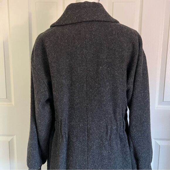 Ba&sh Lagos wool-blend coat Anthracite / Charcoal Large MSRP $695 - Picture 8 of 12